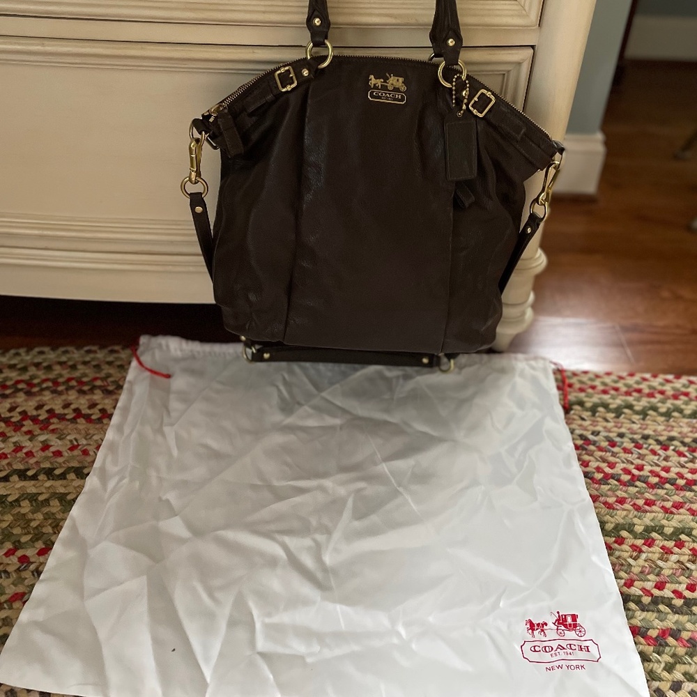 Coach Brown Large Satchel